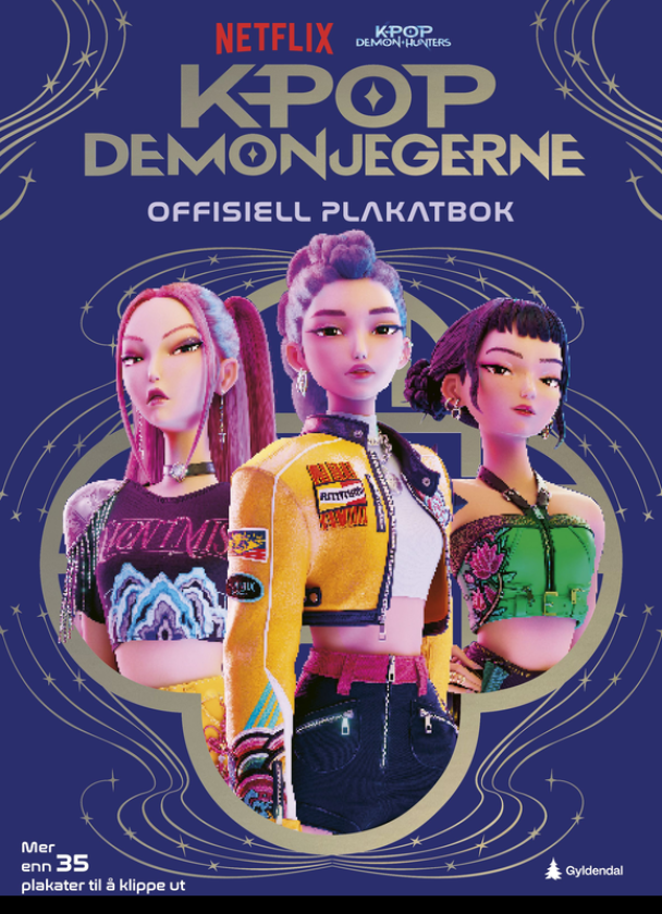 KPop demonjegerne offisiell plakatbok