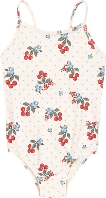 Badedrakt - Jordbær - Marmelade - - 5-6 år (110-116) - Badetøy