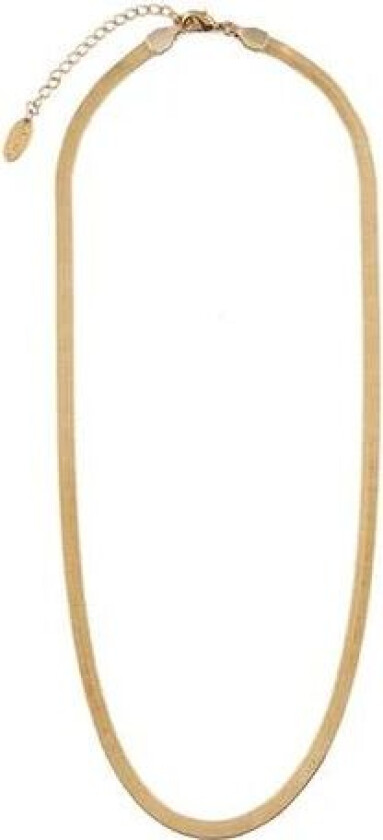 Snake Chain 15" - Pale Gold One Size