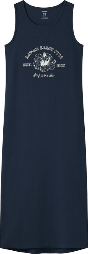 Kjole - NkfVippa - Navy Blazer/Hawaii Klubb - - 6 år (116) - Kjole