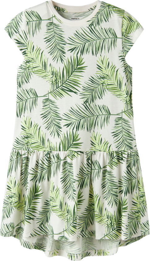 Kjole - NkfVigga - Carinaria/Palm Leaf - - 9 år (134) - Kjole