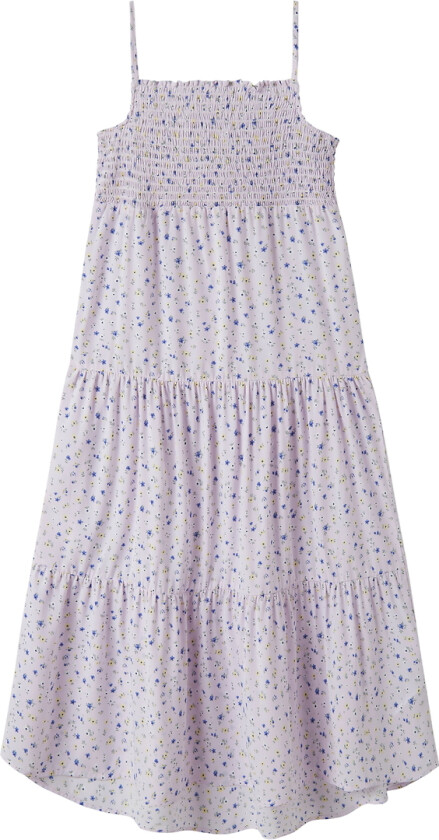 Kjole - NkfVinaya - Lavender Tåke/Small Floral - - 8 år (128) - Kjole