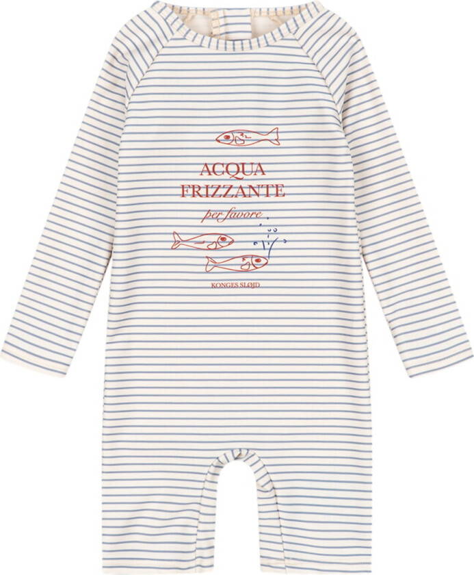 Badedrakt - UV50+ - Aster - Stripe BH - - 5-6 år (110-116) - Badetøy