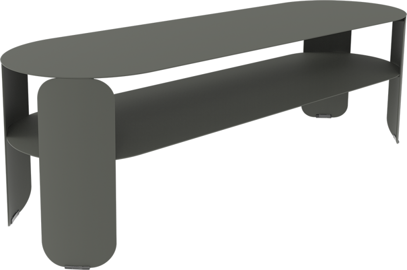 Bebop Salongbord 40x120 Cm Rosemary - Sofabord utendørs Stål Rosmarin - 0239D2