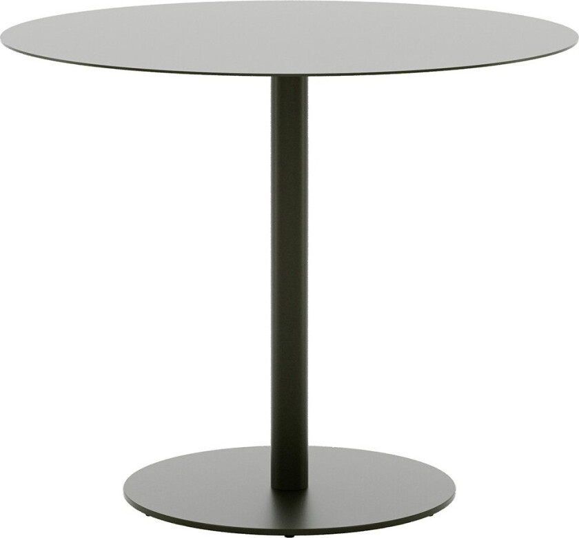 May Bistrobord Ø90 Cm Mørkegrønn - Hagebord Stål Mørk Grønn - 43230