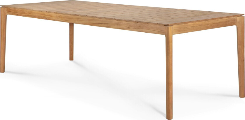 Bok Outdoor Spisebord 100x250 Cm - Hagebord Teak - 10271
