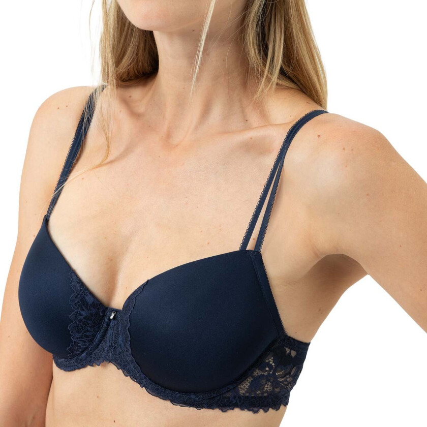 Luxurious BH med bøyle, blå, Størrelse: 70B, Kvinner