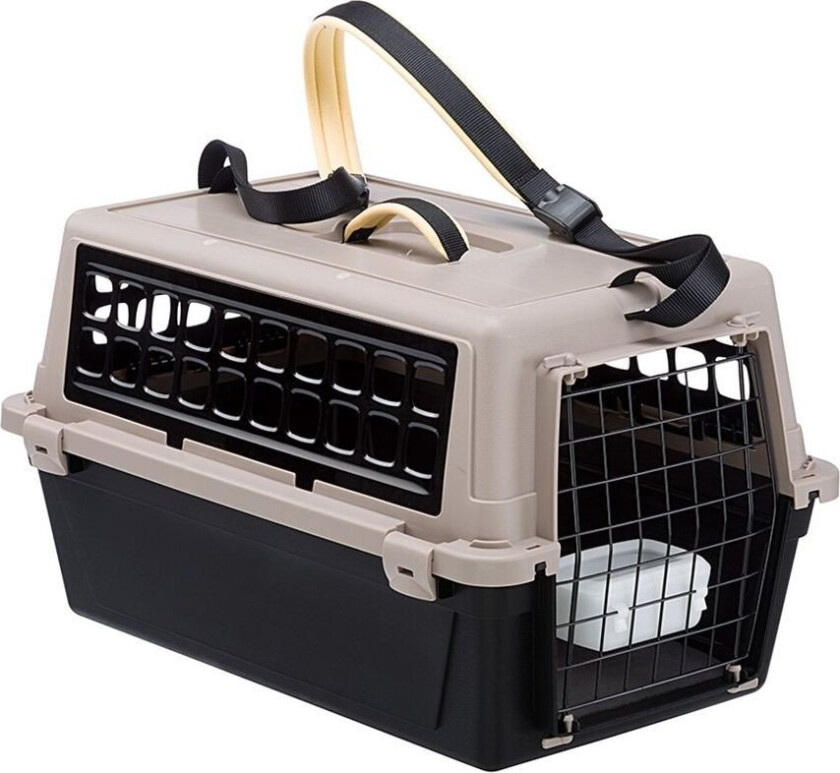 Atlas Trendy Transportbur Brun & Svart (XS)