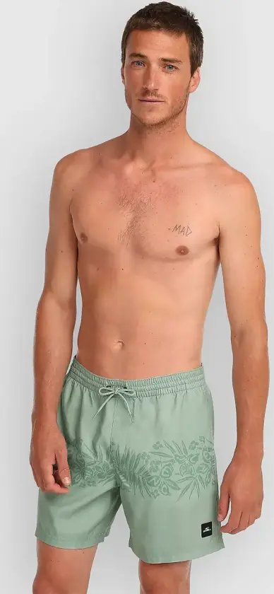 Uni Flower 16" Boardshorts grønn