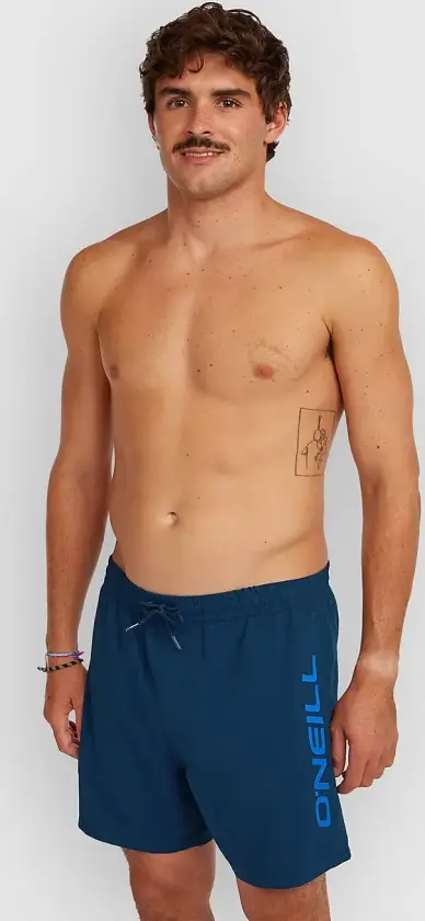 Logo 16'' Boardshorts blå