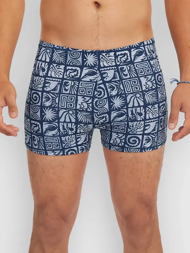 Essential Aop Racer Boardshorts blå