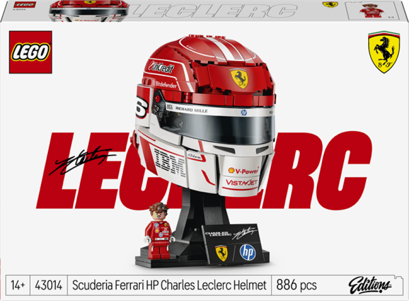 Editions 43014 Scuderia Ferrari HP Charles Leclerc hjelm