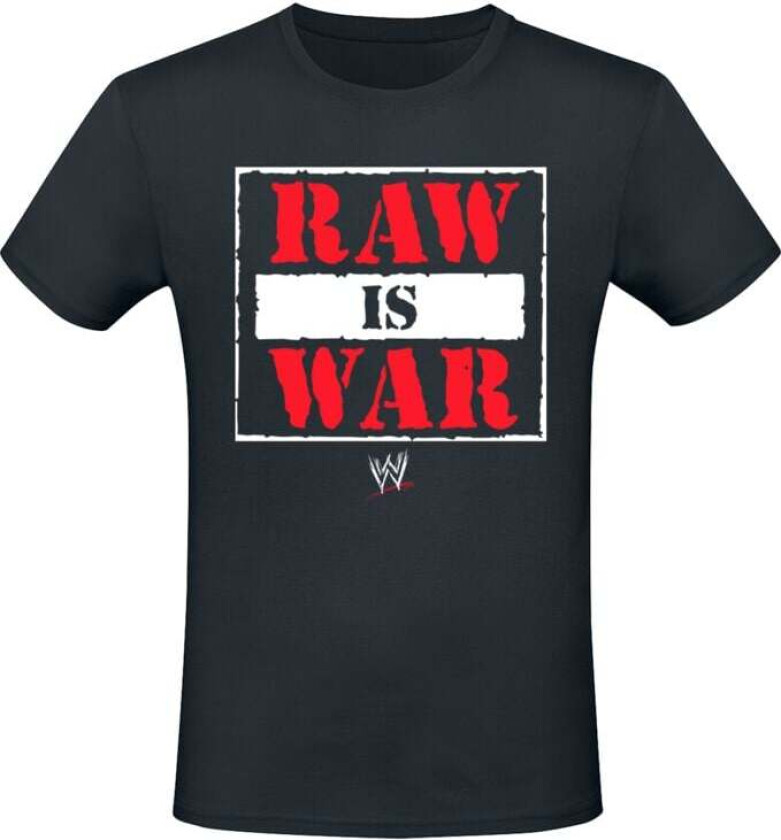 T-skjorte - RAW Is WAR - S til XXL - Herrer - svart