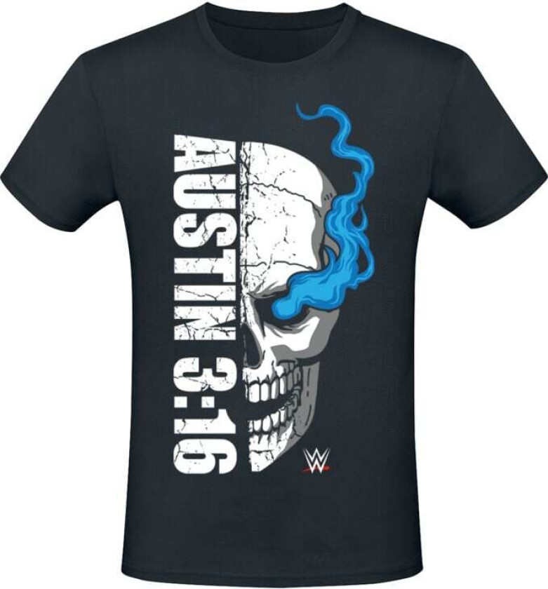 T-skjorte - Austin 3:16 Skull - S til XXL - Herrer - svart