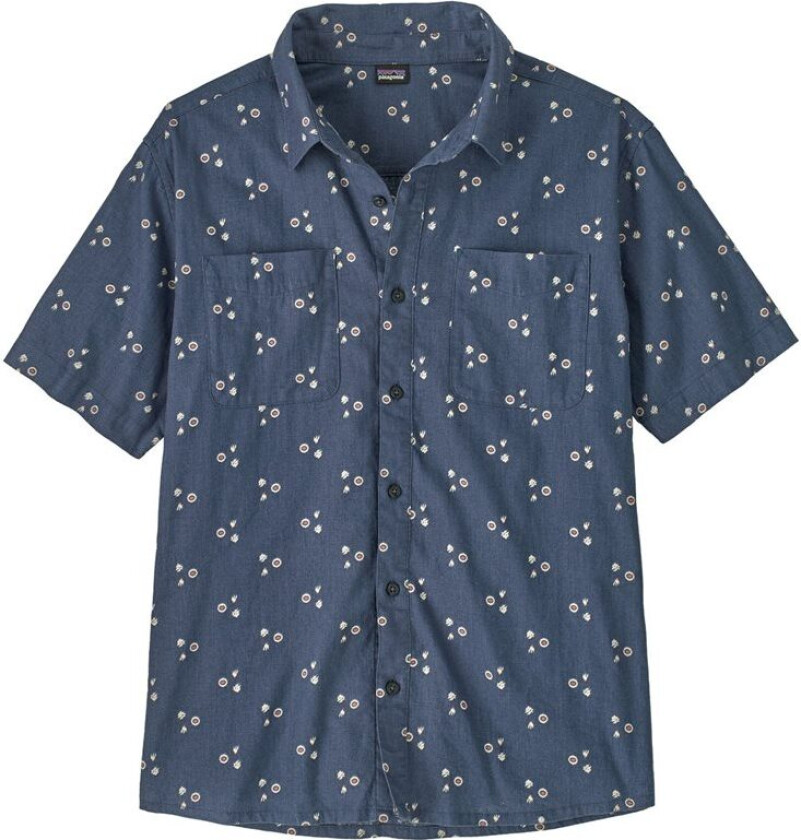 M's Back Step Shirt Bouquet: Dolomite Blue