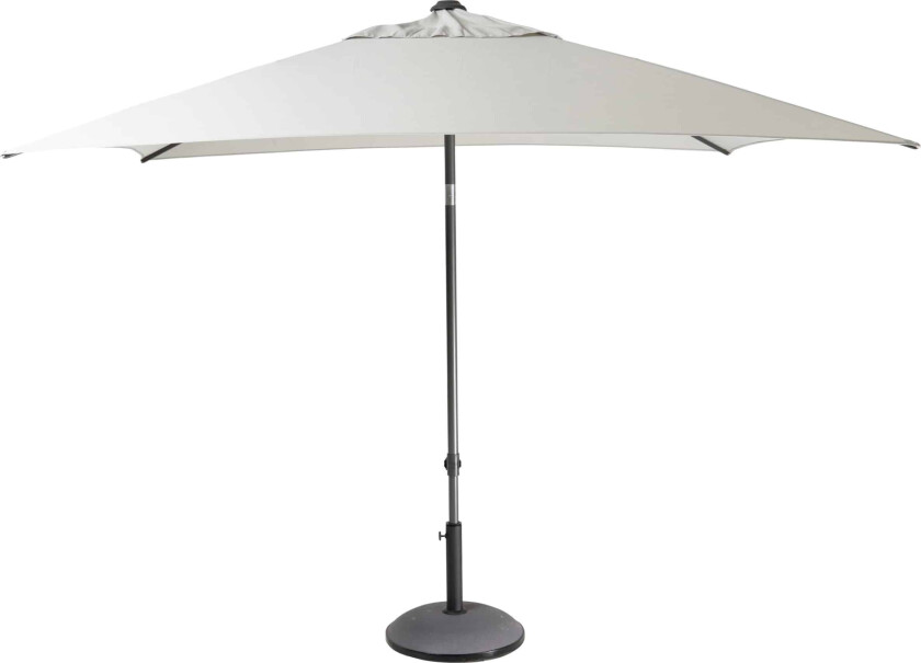 Solar easy-up parasoll 200x250 - light grey