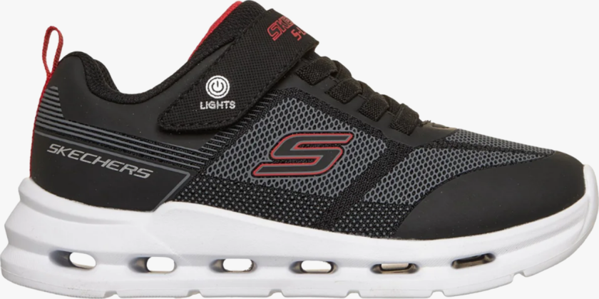 Glide-Step Lights - Sort - Barn - Sko - Sneakers