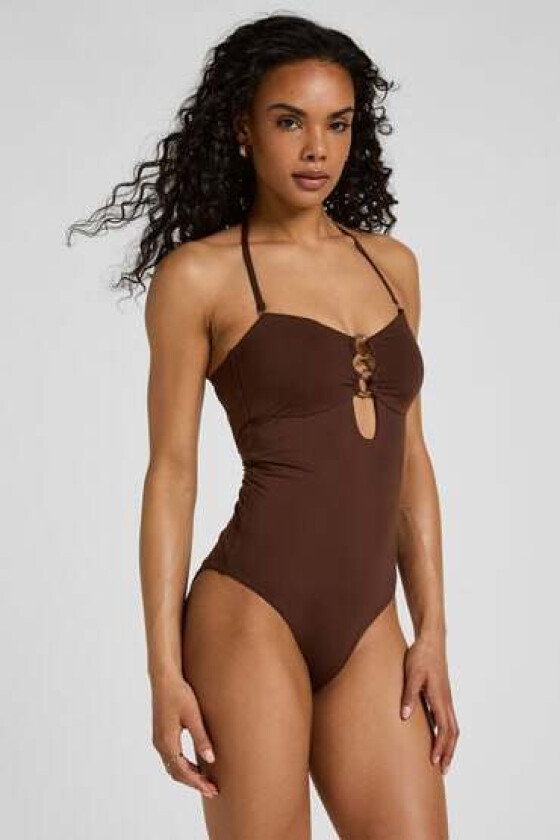 Badedrakt Madrid Brun