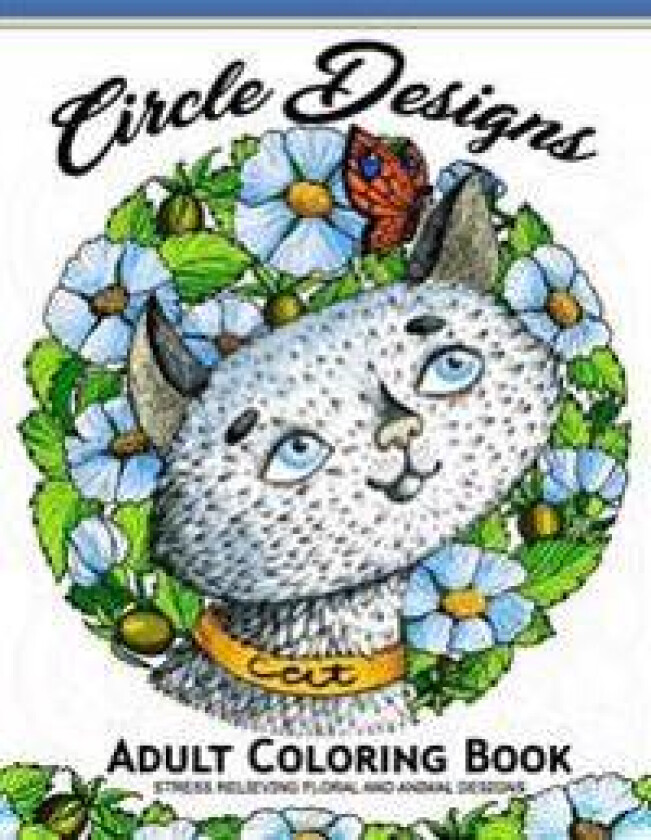 Circle Design Adult Coloring Book
