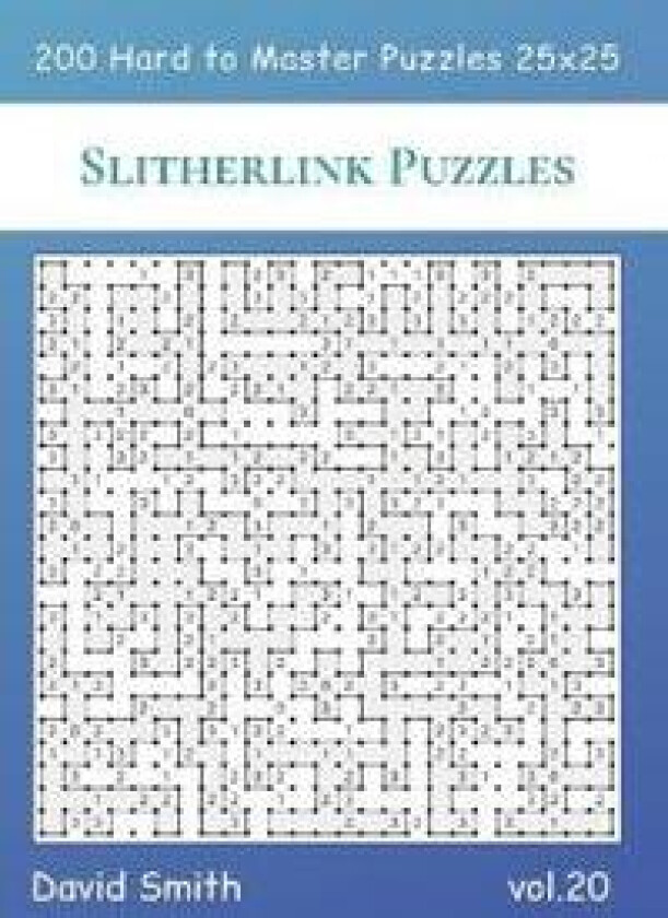 Slitherlink Puzzles - 200 Hard to Master Puzzles 25x25 vol.20