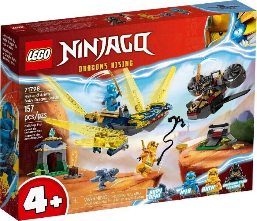 Lego 71798 Nya og Arins drageungekamp