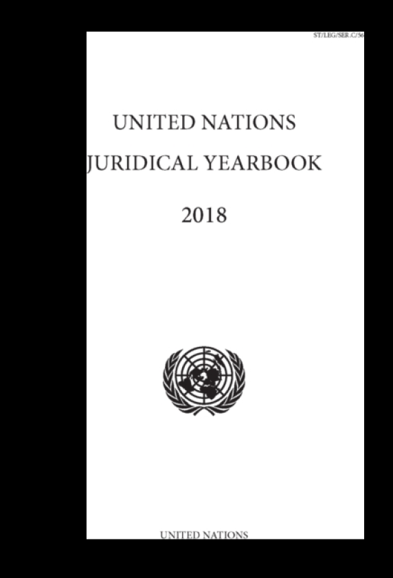 United Nations Juridical Yearbook 2018