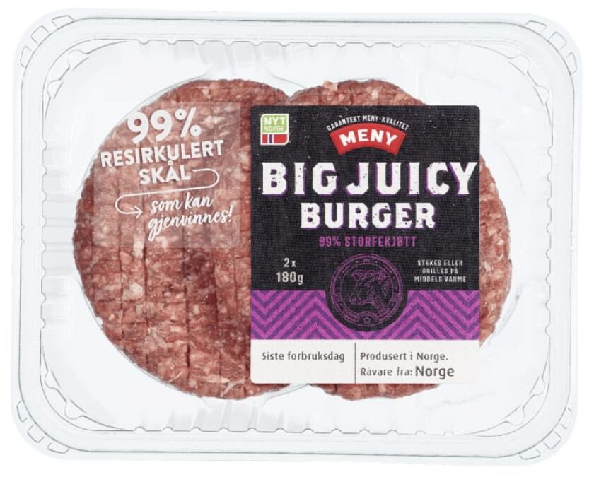 Burger Big Juicy 2x180g