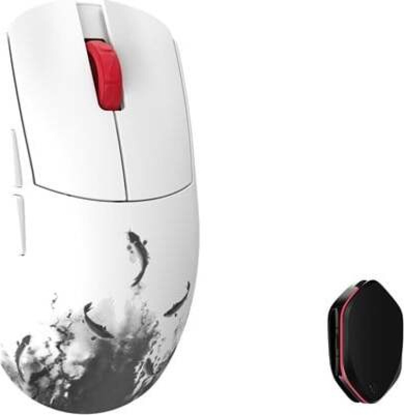 Ying ? Magnesium - Gaming mus - Optisk - 5 - Hvit