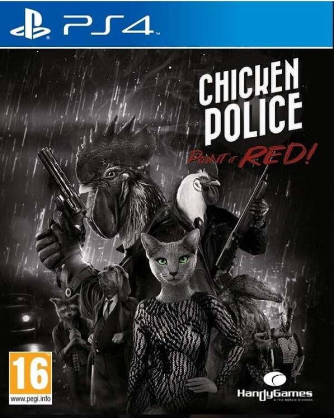 Chicken Police - Paint it RED! - Sony PlayStation 4 - Eventyr