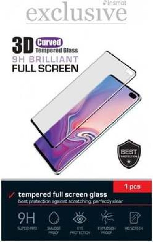 Exclusive - screen protector for mobile phone - full screen 9H Brilliant