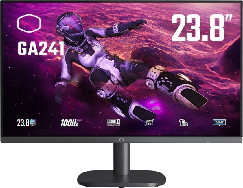 Ga241 23.8″ Fhd Va 100hz 1ms Gamingskjerm