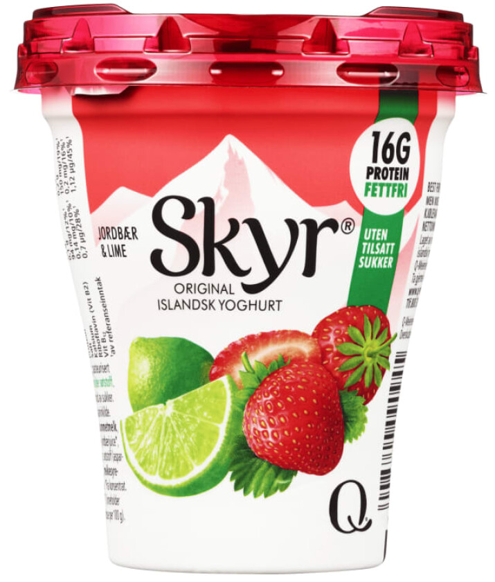 Skyr Jordbær & Lime 160g