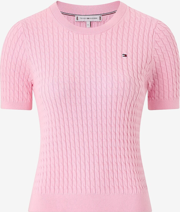 Pullover CO Cable Fine GG - Rosa