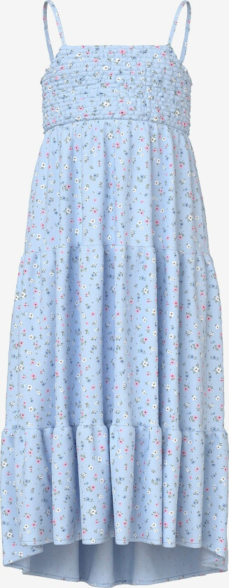 Kjole nkfVinaya Strap Maxi Dress - Blå