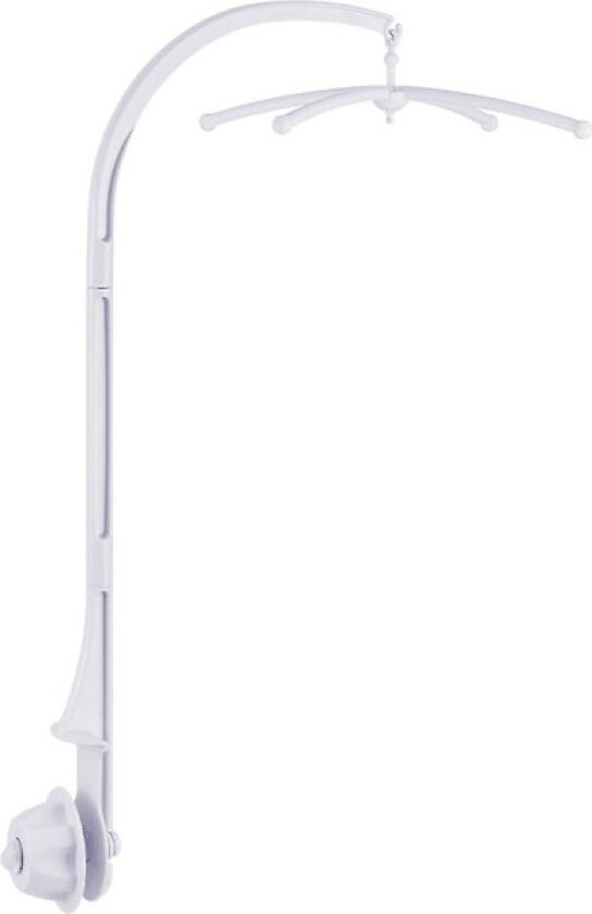Mobilram Hvit Sprinkelseng Mobilholder Babymobil Med Stativ Armstativ For Hengende Leker Og Dukker-max