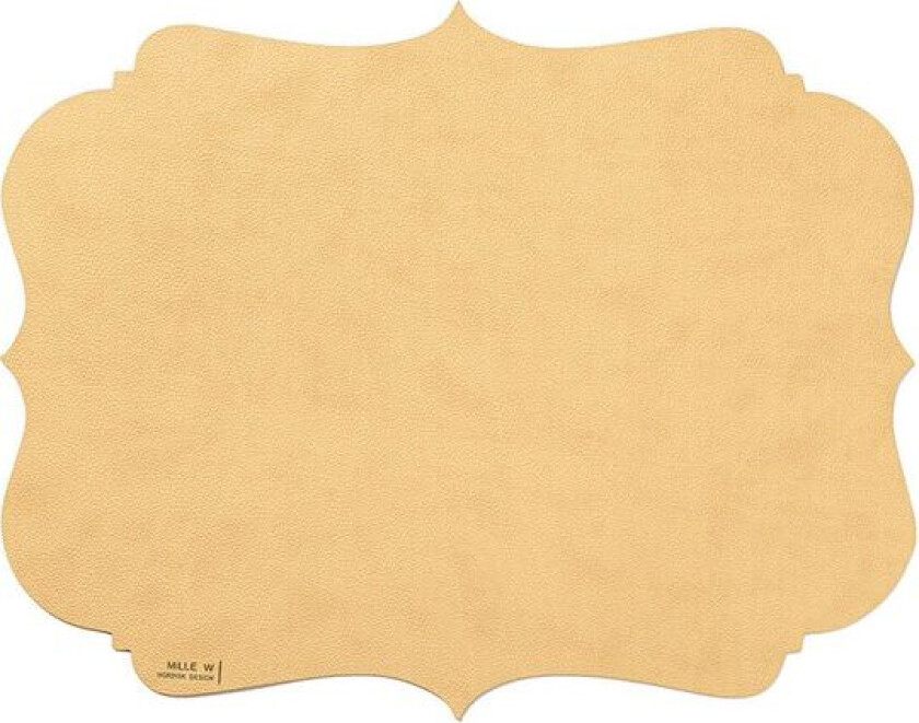 Vintage bordbrikke 44x35 cm beige