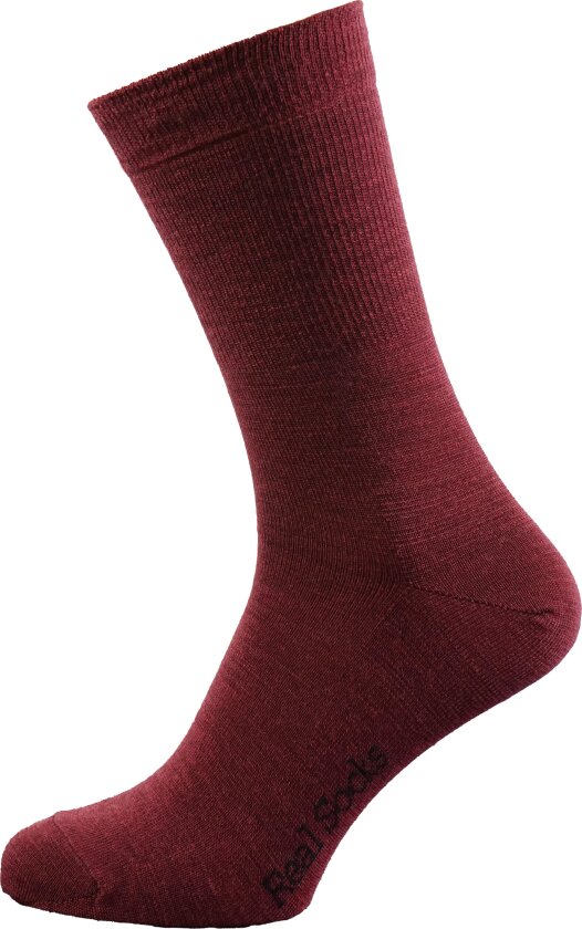 Real Socks Dark Orange