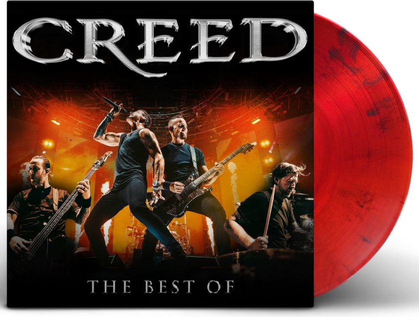 Creed Best Of Creed Red Marble Vinyl LP/Vinyl