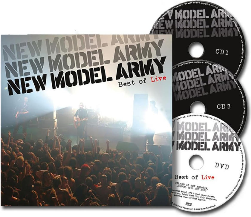 New Model Army Best of Live CD