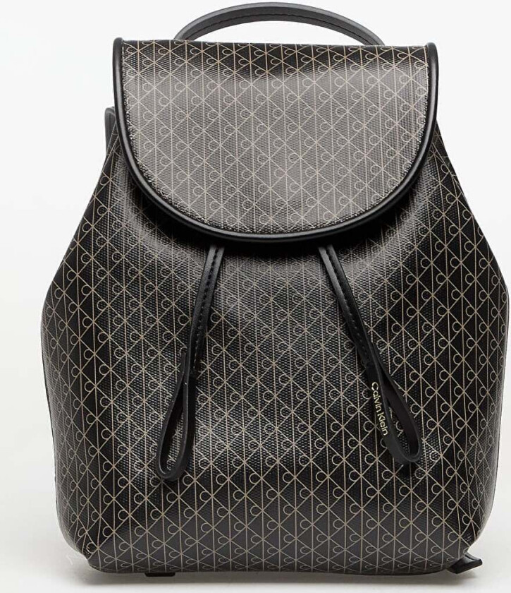 Ryggsekk Calvin Klein Emblem Aop Mini Backpack Black Universal