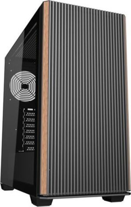 Darkflash DS900WS ATX PC-kabinett uten vifter (svart)