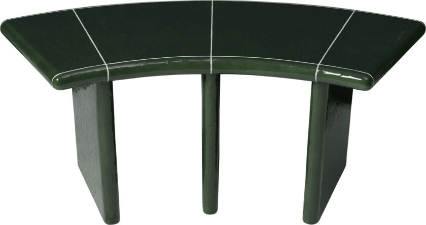 Deya Benk Mørkegrønn - Benker Betong Mørk Grønn - 1104272937