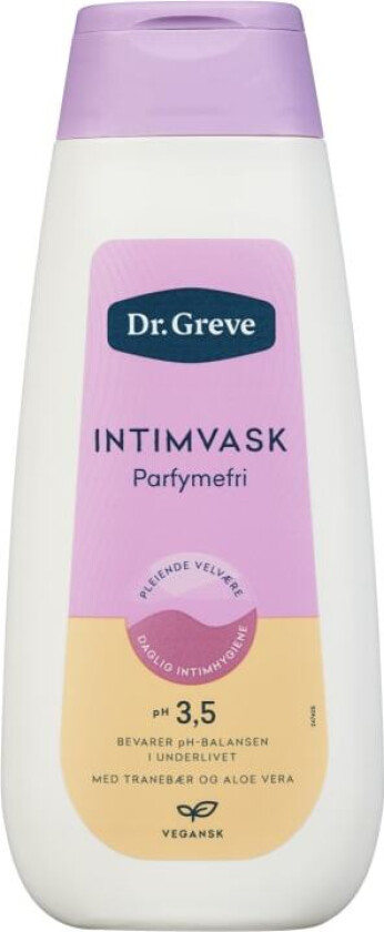 Dr Greve Intimvask Parfymefri 200ml