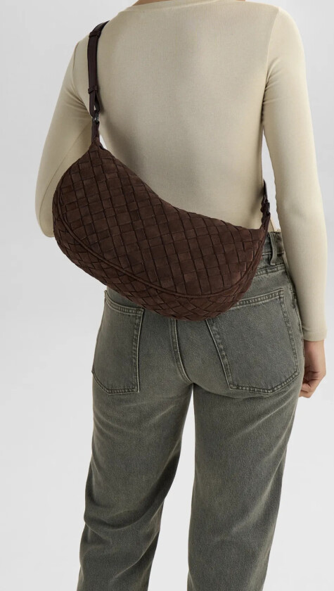 Musembg Bag, Suede Weave - Brown - ONE SIZE