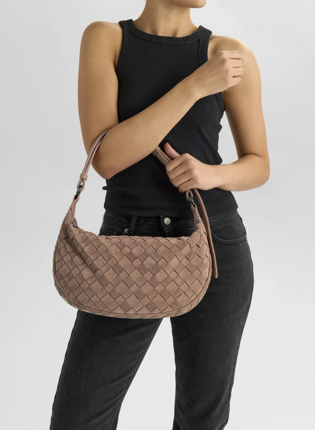 Musembg Bag, Suede Weave - Beige - ONE SIZE
