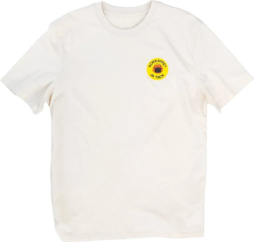 T-Shirt Kokkaffe Ja Tack Raw Nat. White