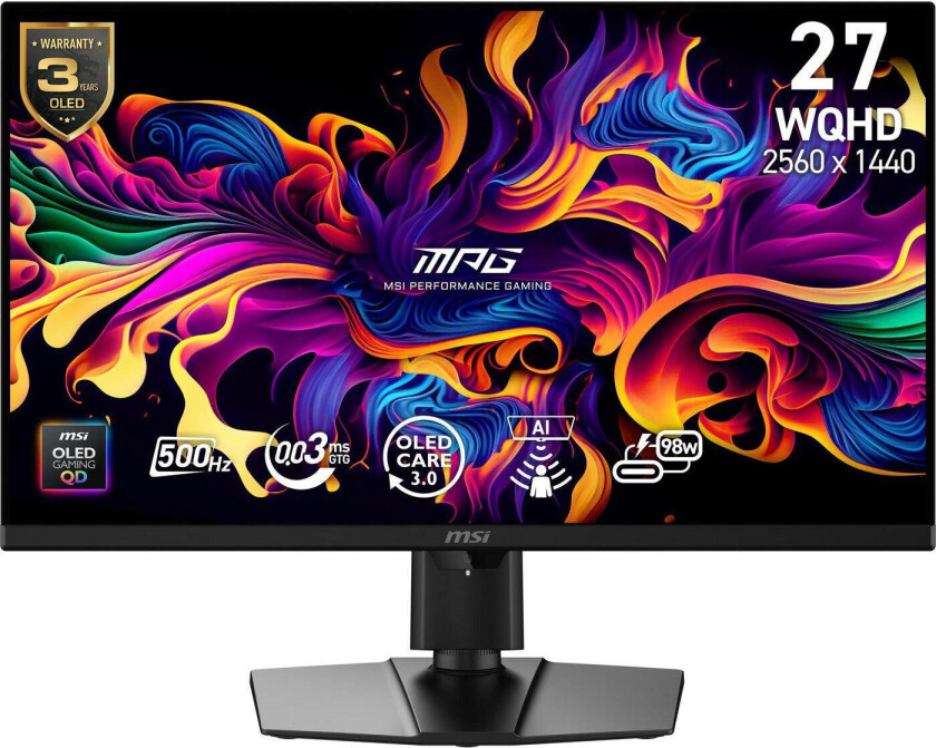 MPG 271QR X50 gamingskjerm 27"