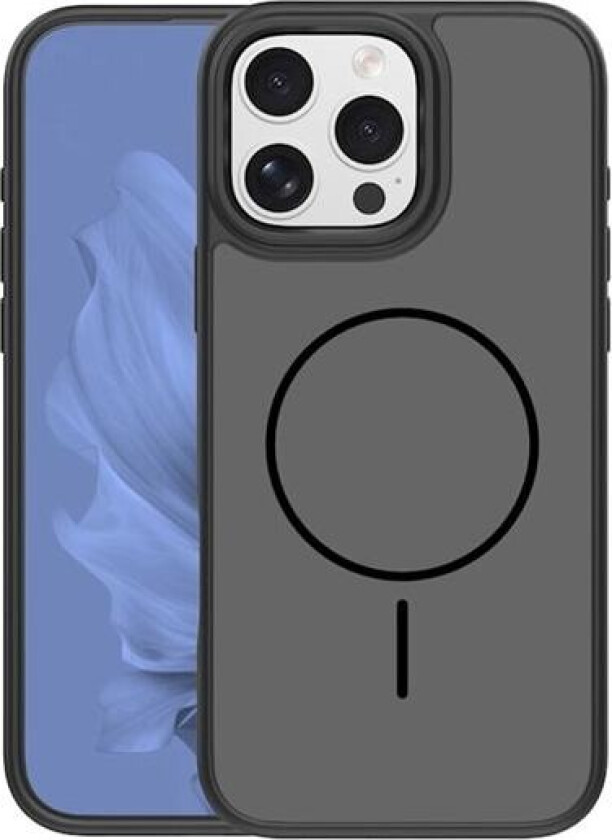 Tynt bakdeksel med MagSafe for iPhone 16 Pro Max - Svart