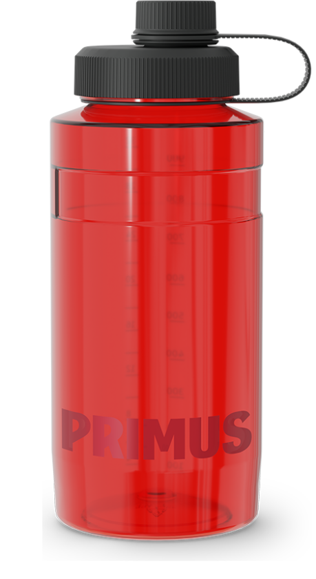 Kvarts Tritan Bottle 1.0 L Drink Cap Red No Size