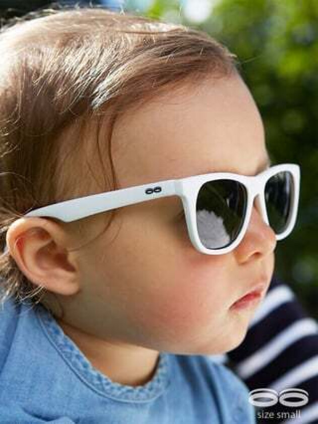 Classic solbrille - Hvit - Barn - Solbriller